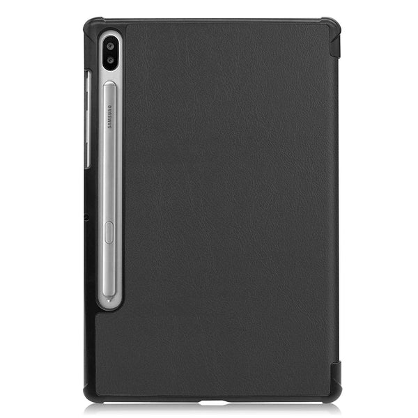 Coque Smart Noir Premium pour Samsung Galaxy Tab S6 10.5 2019 SM T860 T865 Etui Folio Ultra fin