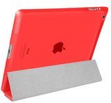 Coque Smart Rouge pour Apple iPad 3 Etui Folio Ultra fin