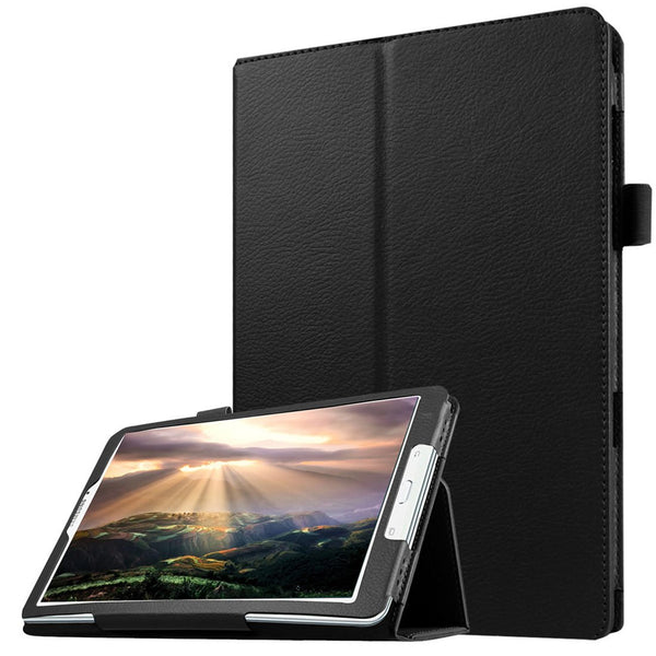 Coque Smart Etui Noir pour Samsung Galaxy Tab E 9.6 SM-T560 T561 Etui Folio Ultra fin
