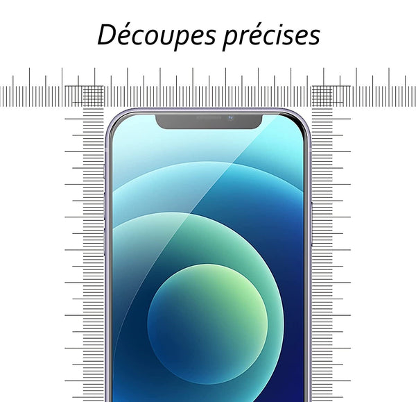 Verre trempé 9D pour iPhone 13