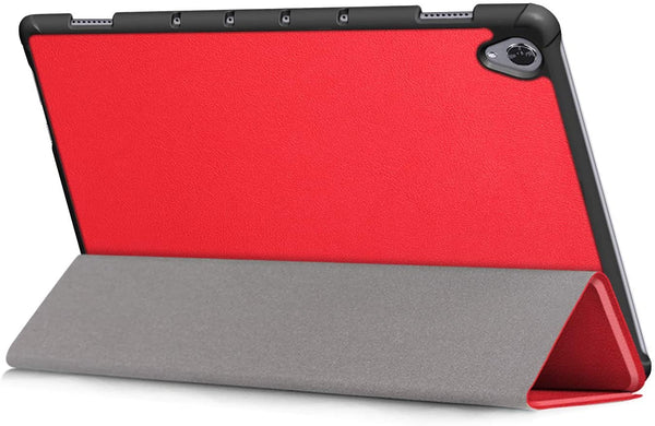 Coque Smart Rouge Premium pour Huawei MediaPad M6 10.8 Etui Folio Ultra fin