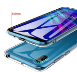 Coque silicone gel transparente ultra mince pour Honor 8S