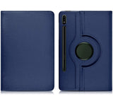 Etui Bleu pour Samsung Galaxy Tab S8 Plus 12,4" (SM-X800/X806) avec Support Rotatif