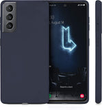 Coque silicone Bleue pour Samsung Galaxy S21 Plus 5G