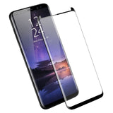 Film de protection en Verre trempé incurvé Noir + coque de protection Noir pour Samsung Galaxy S8 Plus