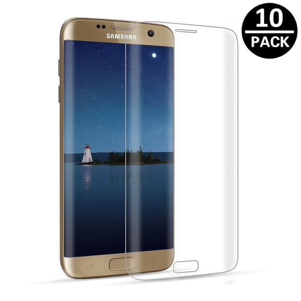 Film de protection en Verre trempé couverture complète 3D Transparent Samsung Galaxy S7 Edge