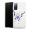 Coque silicone Premium Blanc pour Samsung Galaxy A52 4/5G - Papillon discret