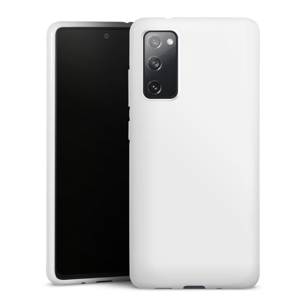 Coque silicone Premium Blanc pour Samsung Galaxy A72 4/5G
