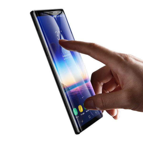 Film de protection en Verre trempé couverture complète 3D Transparent Samsung Galaxy Note 9