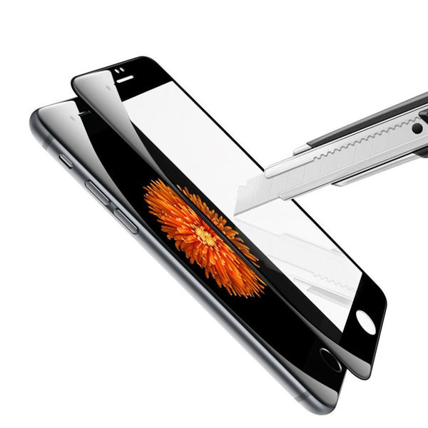Film de protection en Verre trempé 3D bords noir courbés iPhone 6 Plus