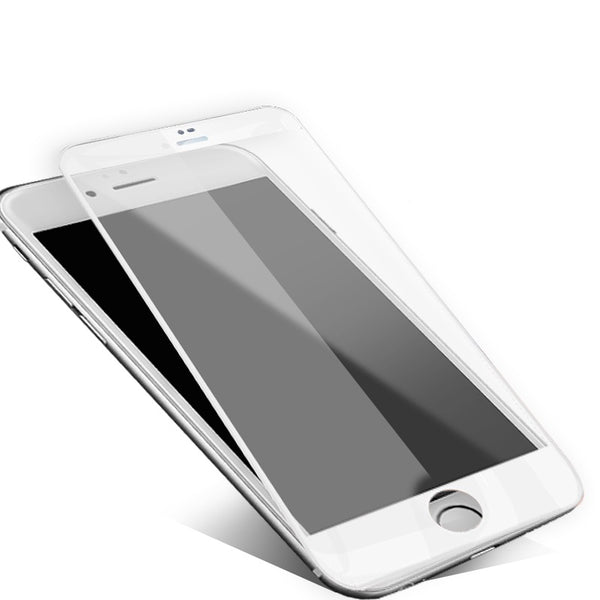 Film de protection en Verre trempé 3D bords blanc courbés iPhone 8