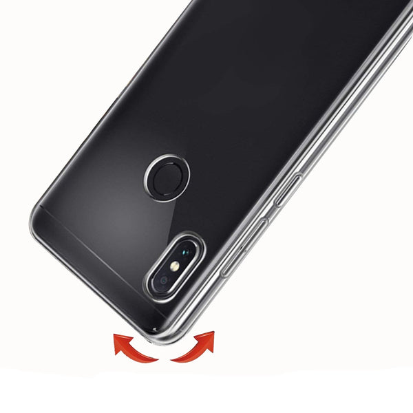 Coque silicone gel transparente ultra mince pour Xiaomi Redmi note 5