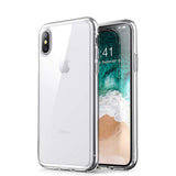 Coque silicone gel transparente ultra mince pour Apple iPhone