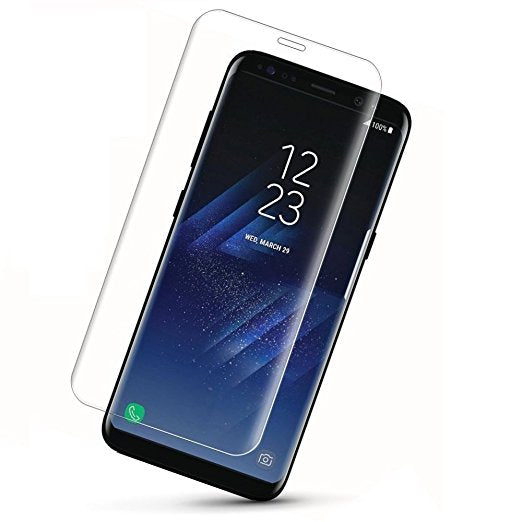 Film de protection en Verre trempé couverture complète 3D Transparent Samsung Galaxy S9