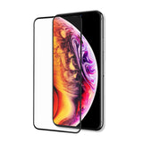 Film de protection en Verre trempé 3D bords noir courbés iPhone XS