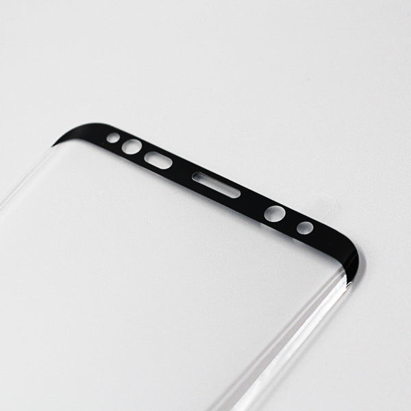 Film de protection en Verre trempé couverture complète 3D Contours noir Samsung Galaxy S9