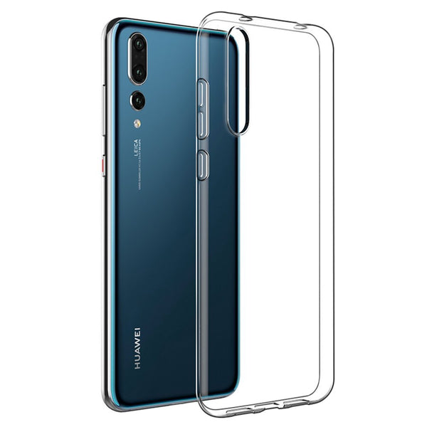 Coque silicone gel transparente ultra mince pour Huawei P20 Pro