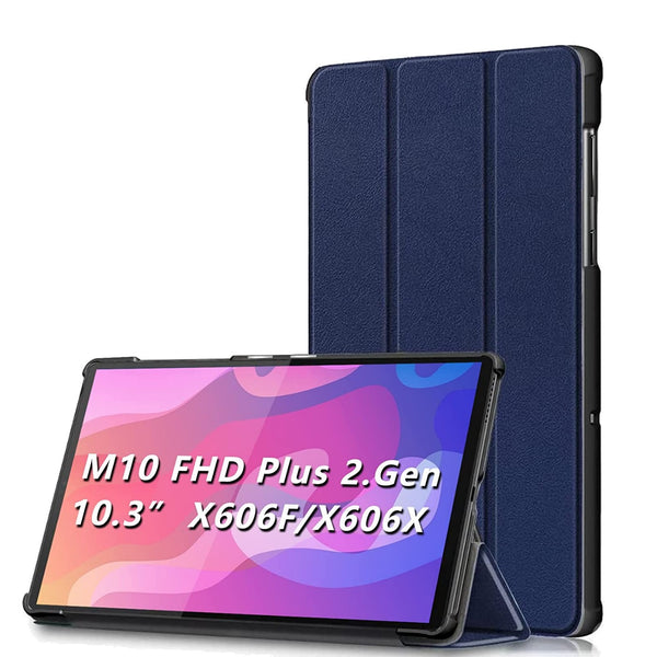 Coque Smart Bleu Premium pour Lenovo Tab M10 FHD Plus 10.3