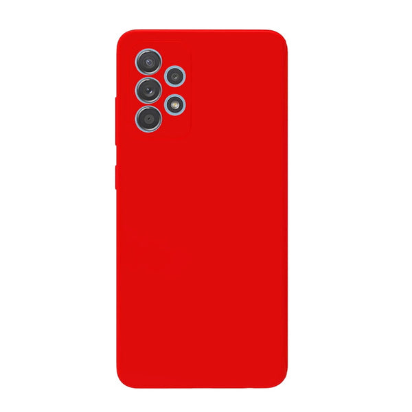 Coque silicone Rouge pour Samsung Galaxy A52S