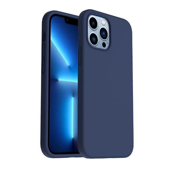 Coque silicone Bleue pour iPhone 13 Pro