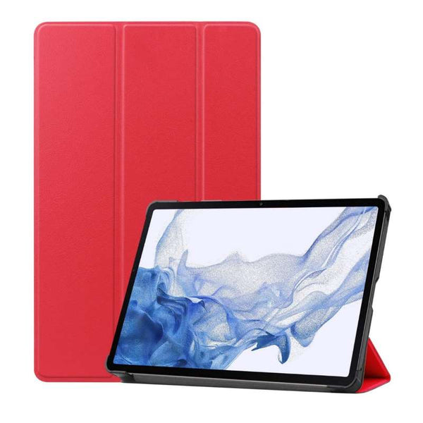 Coque Smart Rouge Premium pour Samsung Galaxy Tab S8 11