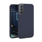 Coque silicone Bleue pour Samsung Galaxy S22 Plus 5G