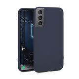 Coque silicone Bleue pour Samsung Galaxy S22 5G