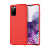 Coque silicone Rouge pour OPPO A72