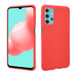 Coque silicone Rouge pour Samsung Galaxy A32 5G
