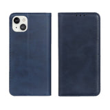 Etui portefeuille magnétique Bleu pour iPhone 13 mini
