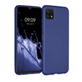 Coque silicone Bleue pour Samsung Galaxy A22 5G