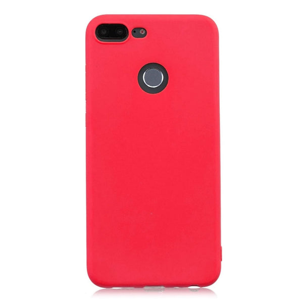 Coque silicone Rouge pour OPPO A12