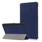 Coque Smart Bleu Premium pour Samsung Galaxy Tab A7 Lite 8.7" SM-T220/T225 Etui aimanté
