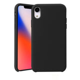 Coque silicone gel noir ultra mince pour iphone