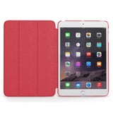 Coque Smart Rouge pour Apple iPad mini 3 Etui Folio Ultra fin