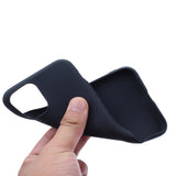 Coque de protection Noir + Verre trempé bords noir pour iPhone 11 Pro max
