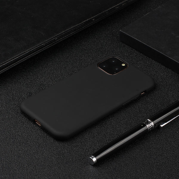 Coque silicone gel noir ultra mince pour iPhone 11 Pro