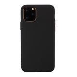 Coque de protection Noir + Verre trempé bords noir pour iPhone 11 Pro max