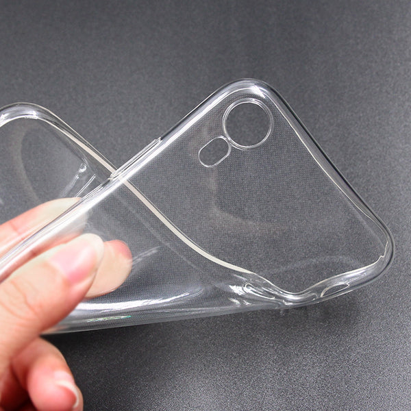 Coque silicone gel transparente ultra mince pour iPhone XR