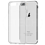 Coque silicone gel transparente ultra mince pour Apple iPhone 8 Plus