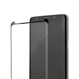 Film de protection en Verre trempé incurvé Noir + coque de protection pour Samsung Galaxy S9 Plus