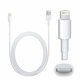 Câble de recharge Blanc USB vers iPhone/iPad - 3M