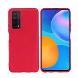 Coque silicone Rouge pour Huawei P Smart 2021