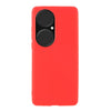 Coque silicone Rouge pour Huawei P50 Pro