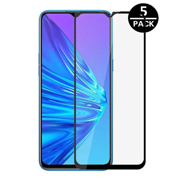 Film de protection en Verre trempé bords noir pour Oppo Reno A9