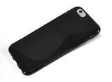 Coque silicone gel noir ultra mince pour iphone 7