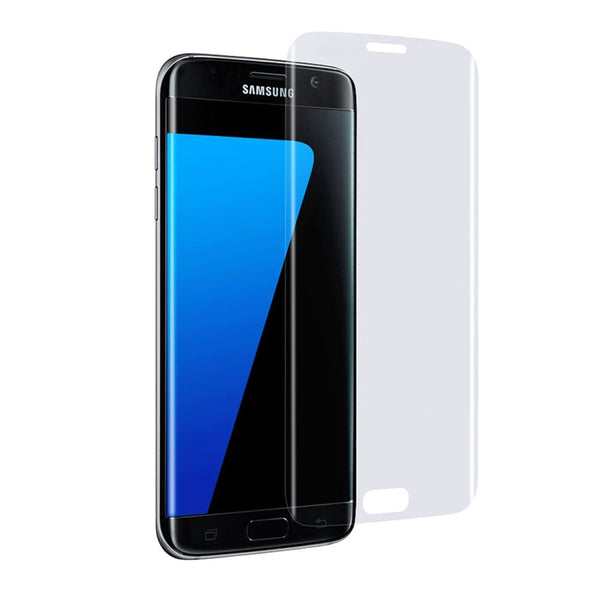 Film de protection en Verre trempé transparent + coque de protection pour Samsung Galaxy S7