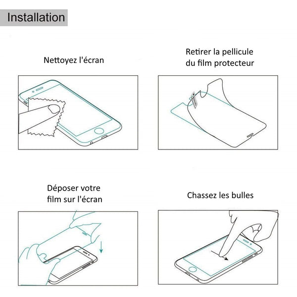 Film de protection en Verre trempé traitement Anti lumière Bleue iPhone 6S Plus