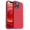 Coque silicone Rouge pour iPhone 13 Pro max