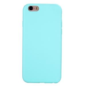Coque silicone gel bleu ultra mince pour iphone